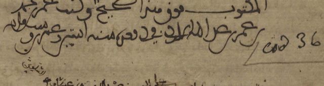تصحيح بخط الشلوبين
